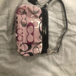Coach wristlet
